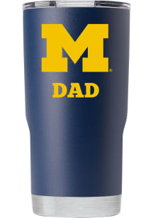 Michigan Wolverines Team Logo 20oz. Stainless Steel Tumbler - Blue