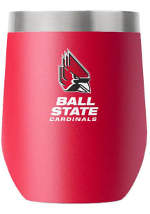 Ball State Cardinals 12oz Stainless Steel Stemless -