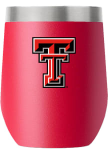 Texas Tech Red Raiders Team Logo 12oz Stemless Stainless Steel Stemless - Red