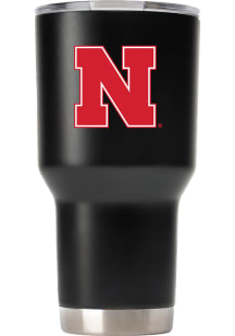 Nebraska Cornhuskers Team Logo 30oz Stainless Steel Tumbler - Black