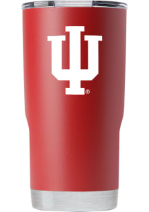 Indiana Hoosiers Team Logo 20oz Stainless Steel Tumbler - Red