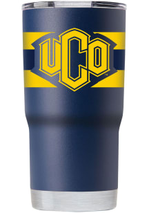 Central Oklahoma Bronchos 20oz Stripe Stainless Steel Tumbler -
