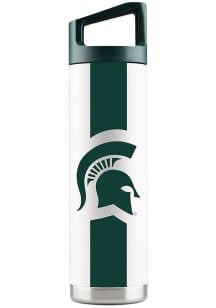 Michigan State Spartans 22 oz White Stainless Steel Bottle - White