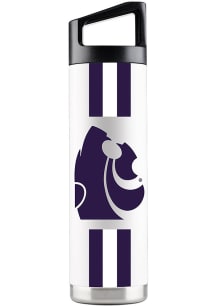 K-State Wildcats 22 oz White Stainless Steel Bottle - White