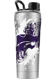 K-State Wildcats Shaker Stainless Steel Bottle - Purple