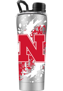Nebraska Cornhuskers Shaker Stainless Steel Bottle - Red