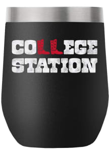 College Station Boots Stainless Steel Stemless - Black
