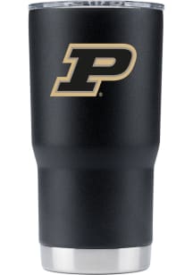 Purdue Boilermakers Team Logo 20oz Stainless Steel Tumbler - Black