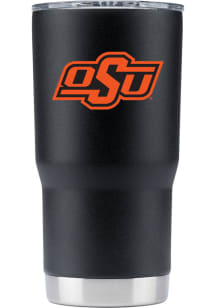Oklahoma State Cowboys Team Logo 20oz Stainless Steel Tumbler - Black