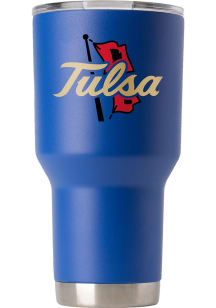 Tulsa Golden Hurricane Team Logo 30oz Stainless Steel Tumbler - Blue