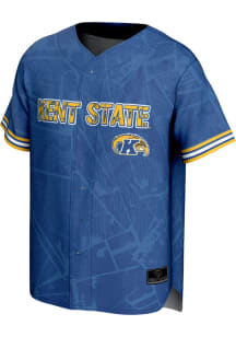 ProSphere Kent State Golden Flashes Mens Navy Blue Vigor Baseball Jersey