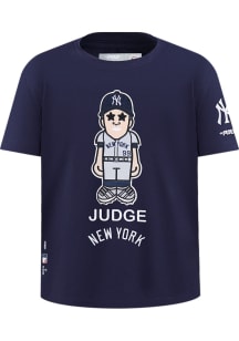Aaron Judge New York Yankees Boys Navy Blue Avatar Short Sleeve Fashion Tee