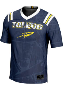 ProSphere Toledo Rockets Youth Navy Blue Vigor Football Football Jersey