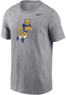 Nike Pitt Panthers Grey Football Core Football Roc Short Sleeve T Shirt