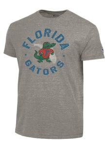 Champion Florida Gators Dark Grey Circle Team Name Vault Albert Short Sleeve Fashion T Shirt