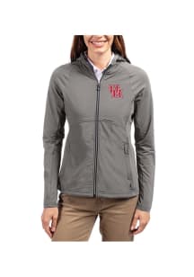 Cutter and Buck Houston Cougars Womens Graphite Adapt Eco Light Weight Jacket