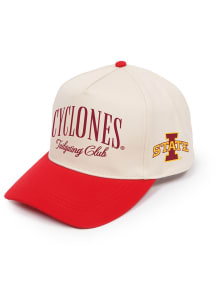 Iowa State Cyclones Ivory 2T Ponyback Womens Adjustable Hat