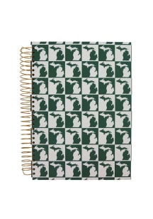 Michigan State Spartans Green and White Notebook and Folder - Green