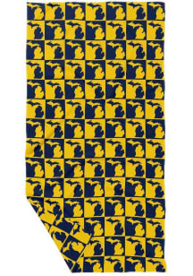 Michigan Wolverines Maize and Blue Towel