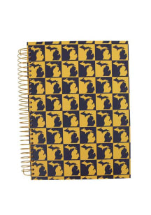 Michigan Wolverines Maize and Blue Notebook - Blue