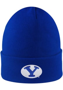 LogoFit BYU Cougars Blue South Pole Mens Knit Hat