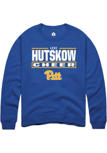 Lexi Hutskow Pitt Panthers Mens Blue NIL Stacked Box Player Crew