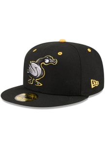 New Era Wichita Wind Surge Mens Black 2026 MiLB Theme Night 59FIFTY Fitted Hat
