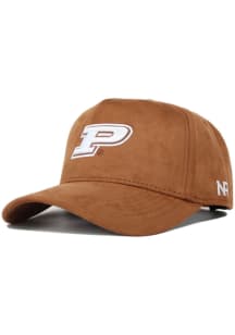 No Rivals Purdue Boilermakers Heritage Adjustable Hat - Brown