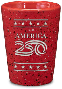 America 250 Speckled Engraved Shot Glass
