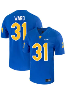 DeMarco Ward  Nike Pitt Panthers Blue NIL Name And Number Football Jersey