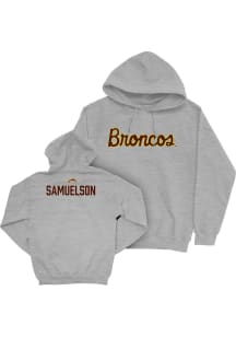 Reese Samuelson Western Michigan Broncos Mens Grey NIL Script Player Hood