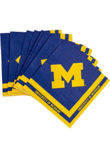 Michigan Wolverines 6.5" 20 pack Napkins