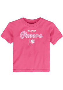 Indiana Pacers Toddler Girls Pink Big Game Short Sleeve T-Shirt