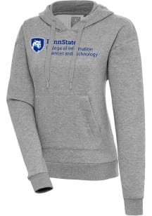 Antigua Penn State Nittany Lions Womens Grey Heather Penn State Information Sciences and Technolog..