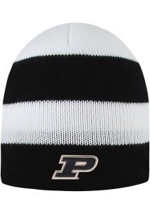 LogoFit Purdue Boilermakers Black Columbia Mens Knit Hat