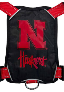 Nebraska Cornhuskers Team Logo Harness Pet Collar
