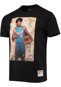 Ben Wallace Detroit Pistons Black Making Memories Short Sleeve Fashion Player T Shirt