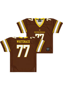 Hunter Whitenack  Campus Ink Western Michigan Broncos Brown NIL Football Jersey