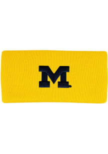 LogoFit Michigan Wolverines Yellow Polar Mens Knit Hat