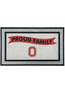 Ohio State Buckeyes Proud Family 18x30 Door Mat