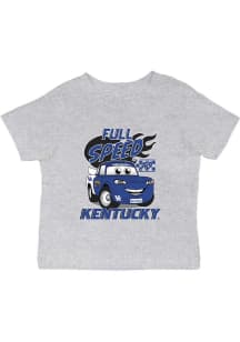 Vive La Fete Kentucky Wildcats Infant Full Speed Short Sleeve T-Shirt Grey