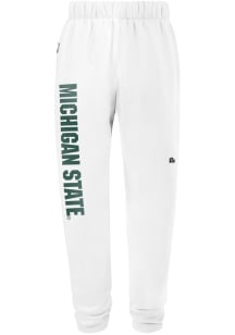 Hype and Vice Michigan State Spartans Womens Classic White Sweatpants