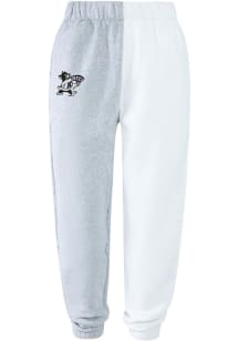 Hype and Vice K-State Wildcats Womens Willie Colorblock White Sweatpants