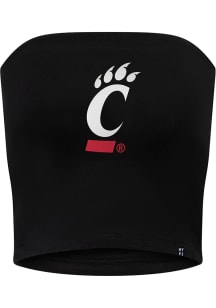 Hype and Vice Cincinnati Bearcats Womens Black Tube Top Tank Top