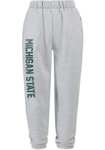 Hype and Vice Michigan State Spartans Womens Classic Grey Sweatpants