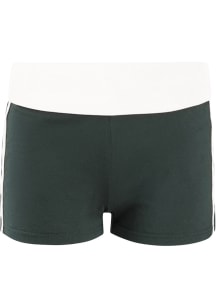 Hype and Vice Michigan State Spartans Womens Green Foldover Shorts