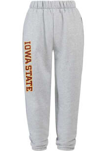Hype and Vice Iowa State Cyclones Womens Classic Grey Sweatpants