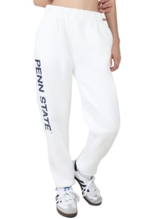 Hype and Vice Penn State Nittany Lions Womens Classic White Sweatpants