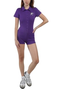 Hype and Vice K-State Wildcats Womens Purple Gameday Short Sleeve Dress