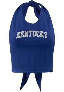 Hype and Vice Kentucky Wildcats Womens Blue Tailgate Tank Top